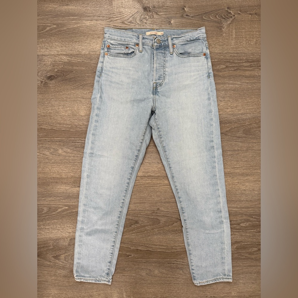 Levi's Blue Skinny Jeans High-Rise
